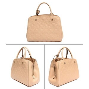 Louis Vuitton handbag dune Empreinte Monogram Montaigne